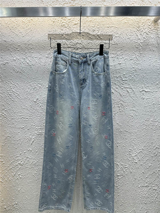 CC MULTI MONOGRAM JEANS